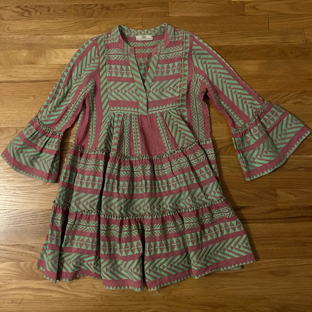 Devotion Twins Embroidered Dress, sz S